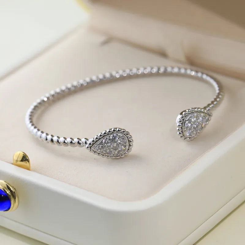 Zircon Water Drop Bracelet for Women&