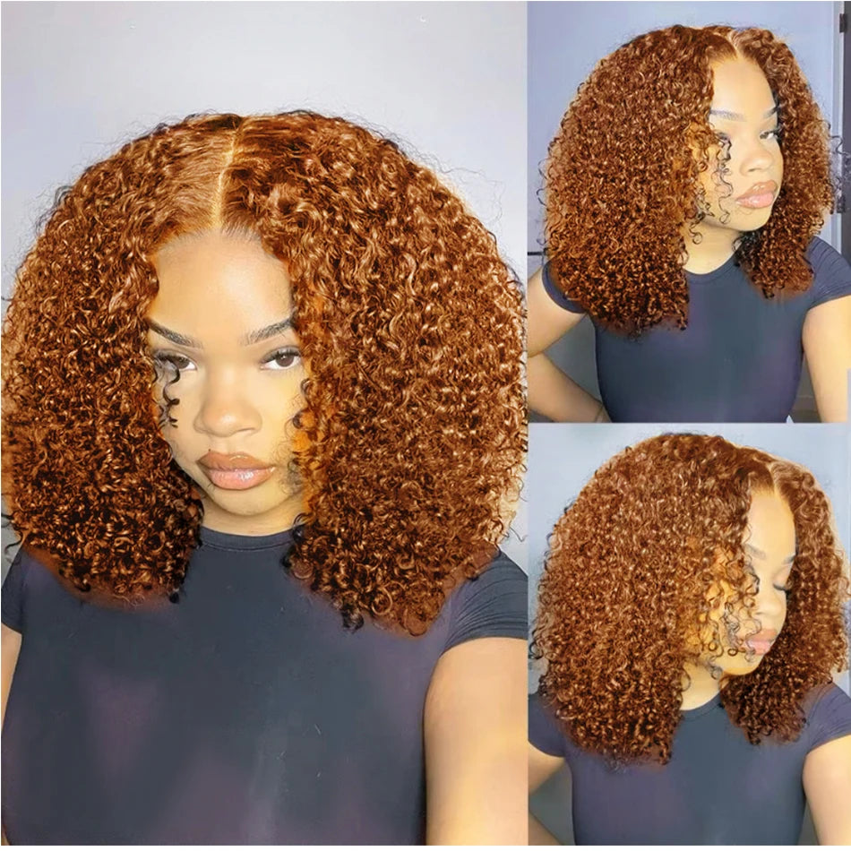 MARIANNA - Glueless Human Hair Wigs Ready to Wear and Go Curly Lace