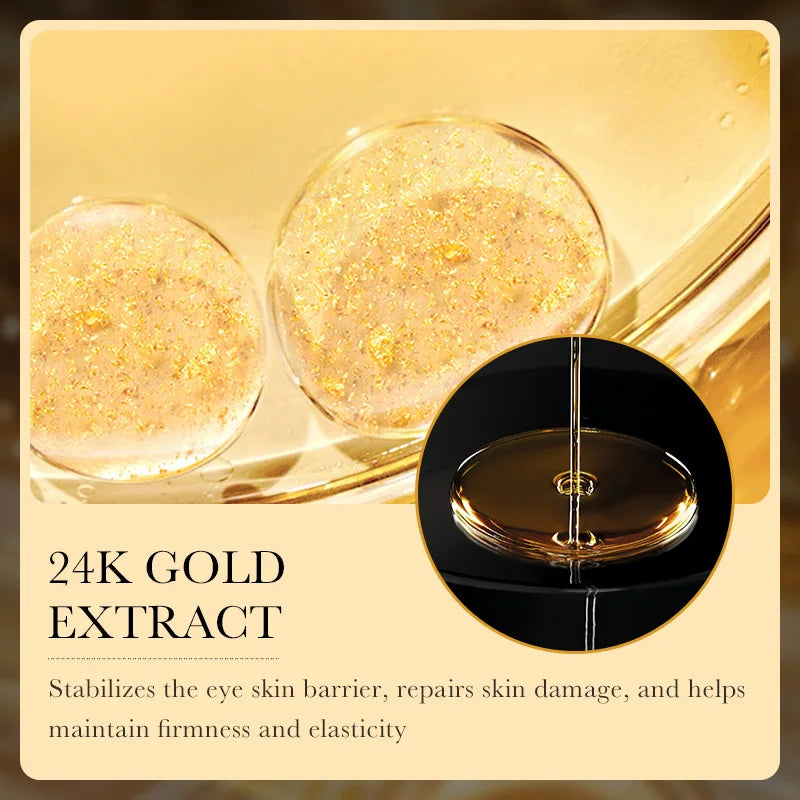 Gold Hyaluronic Acid Eye Cream - Eye Bags Firming Moisturizing