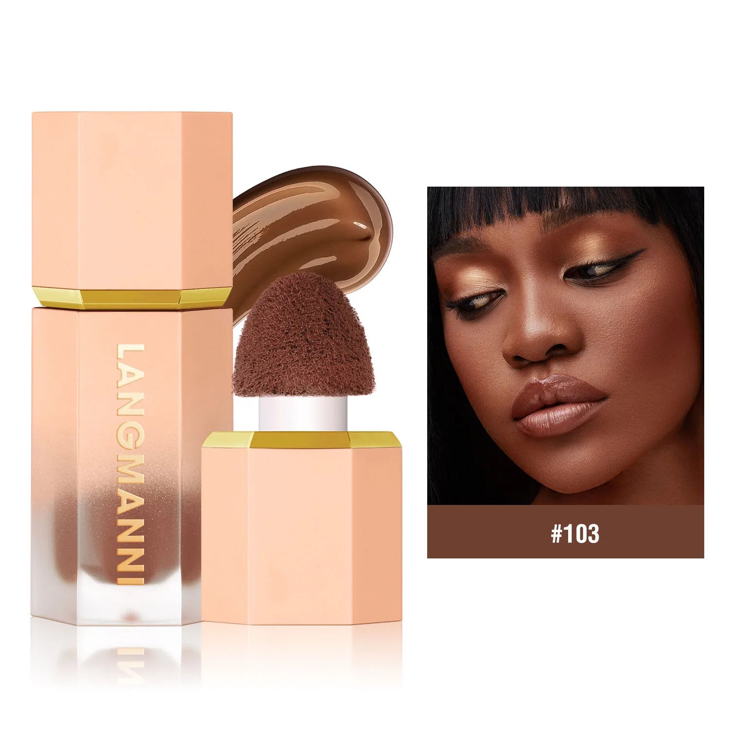 Liquid Contour Liquid Cosmetic Concealer to Enhance the Sense of Facial Contour