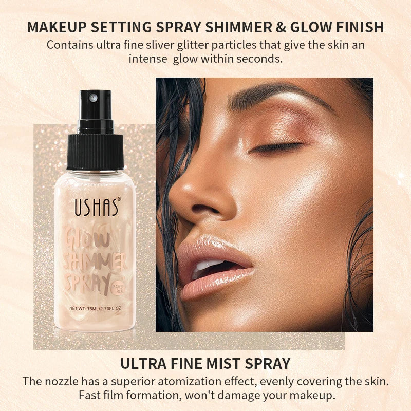 Body Liquid Highlighter Facial Contour Long Lasting Sequin Illuminating