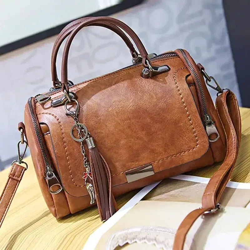 Tassel Large Capacity Crossbody Bag