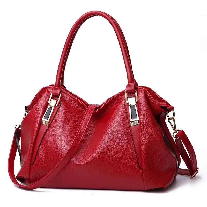 Casual Fashion Women Shoulder Bag Solid Color