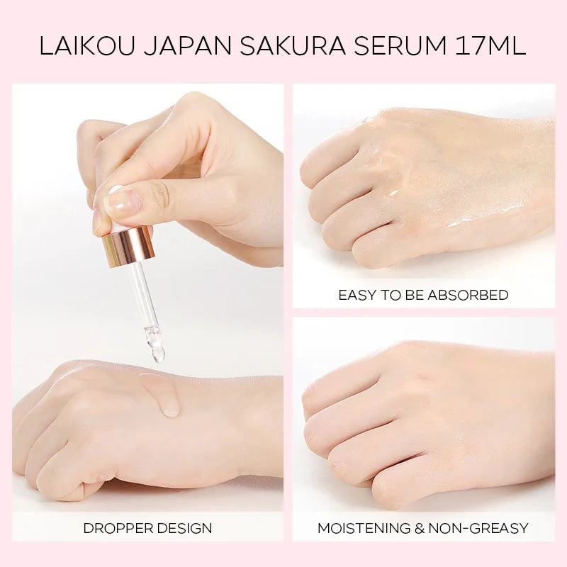 Sakura Face Essence Anti-Aging Moisturizing Dry Skin Care
