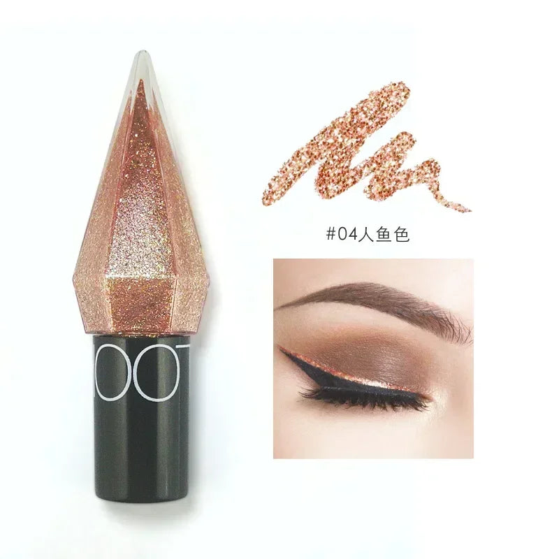 Diamond Shiny Eye Liners Eyeshadow Waterproof Glitter Eyeliner