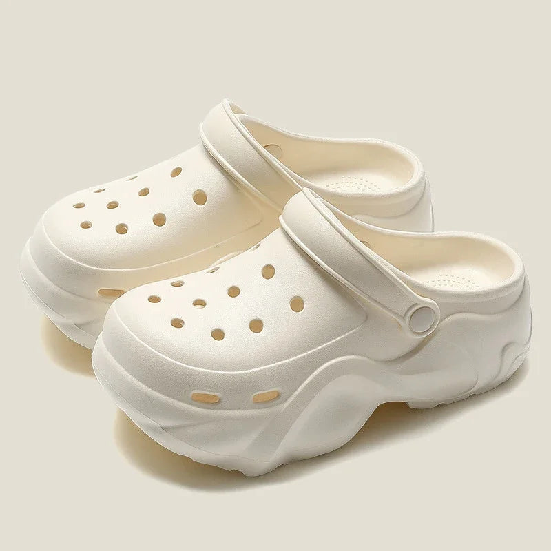 Fashion Bow Decor CROCS Sandals