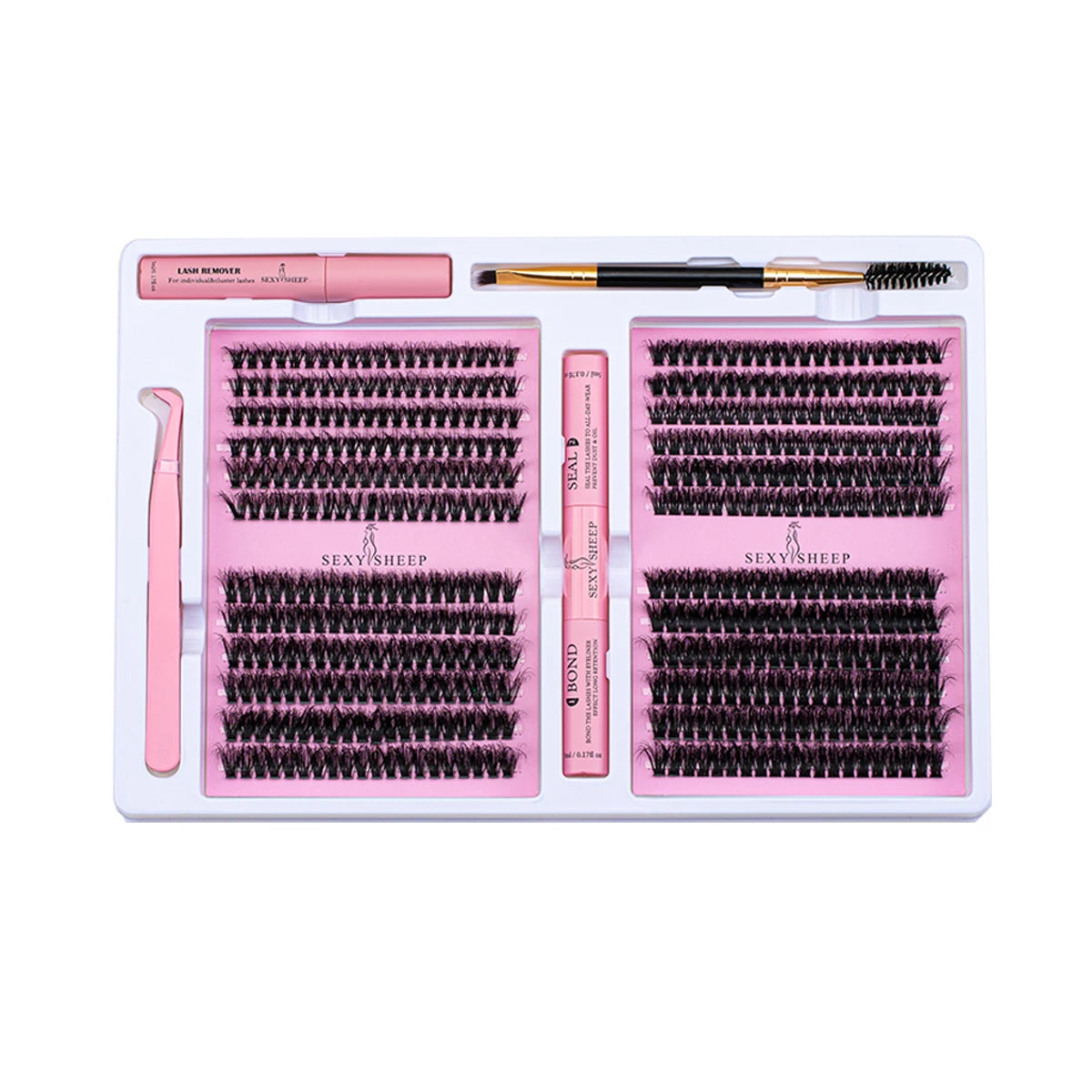 Eyelashes Extensions Individual Lashes Cluster Natural Segmented