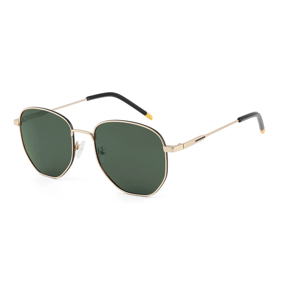 Sunglasses for Women Hexagonal Polarized Lens Trendy.