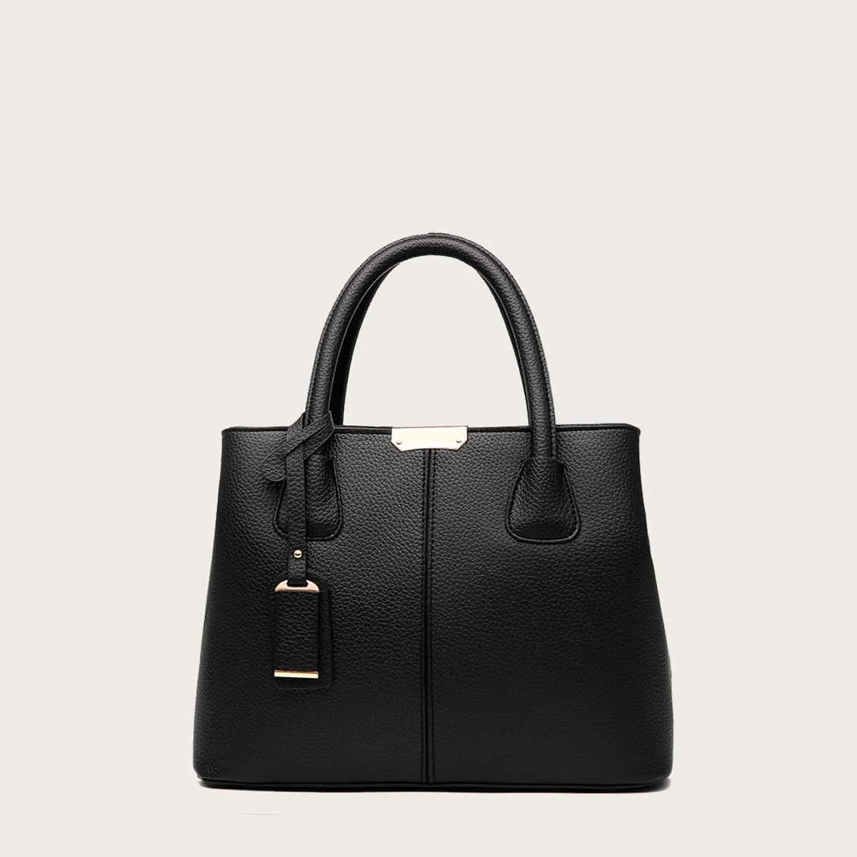 Simple casual handbag for women, large capacity.