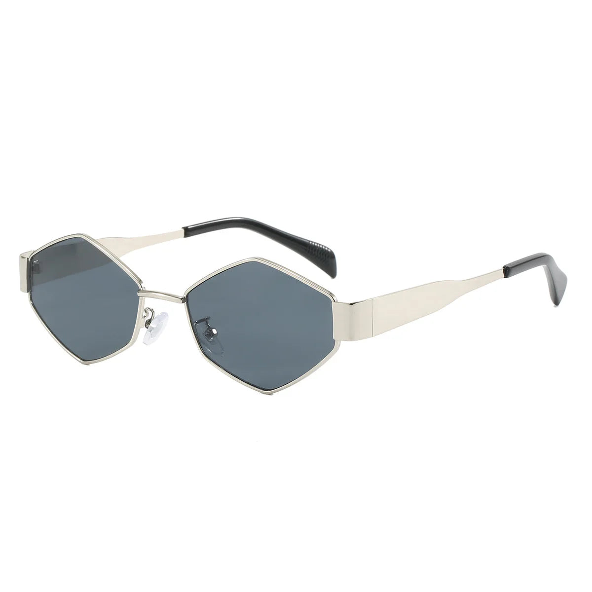 Polygonal Sunglasses for Women Small Frame