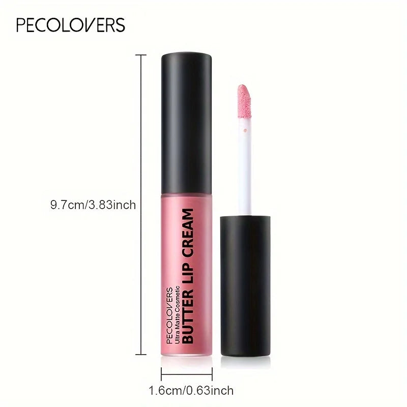 Lip Cream Liquid Lipstick, Non-Sticky, Moisturizing High Pigment