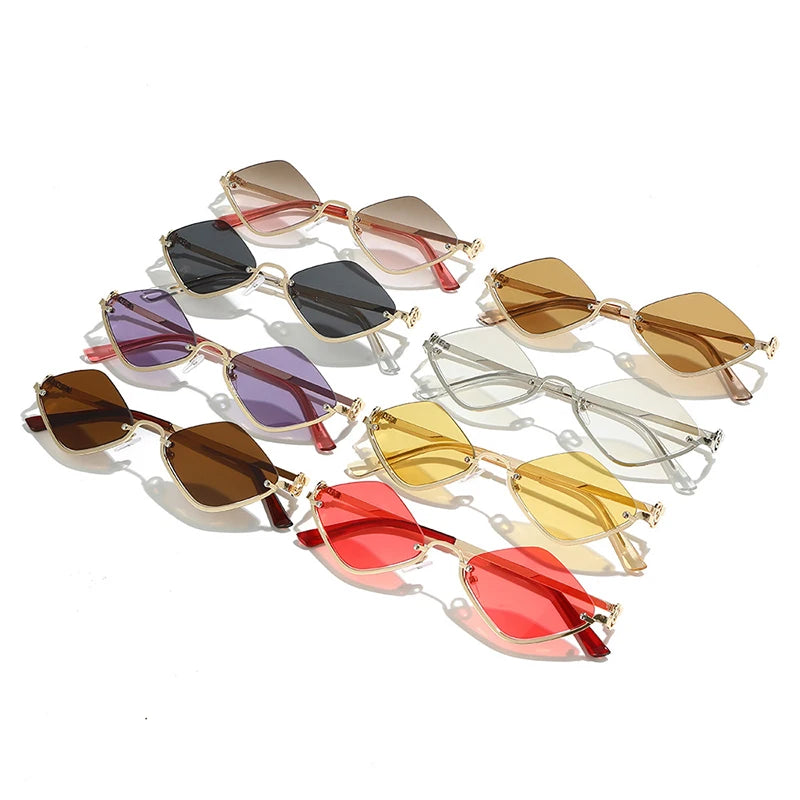 Polygonal small Sunglasses Style