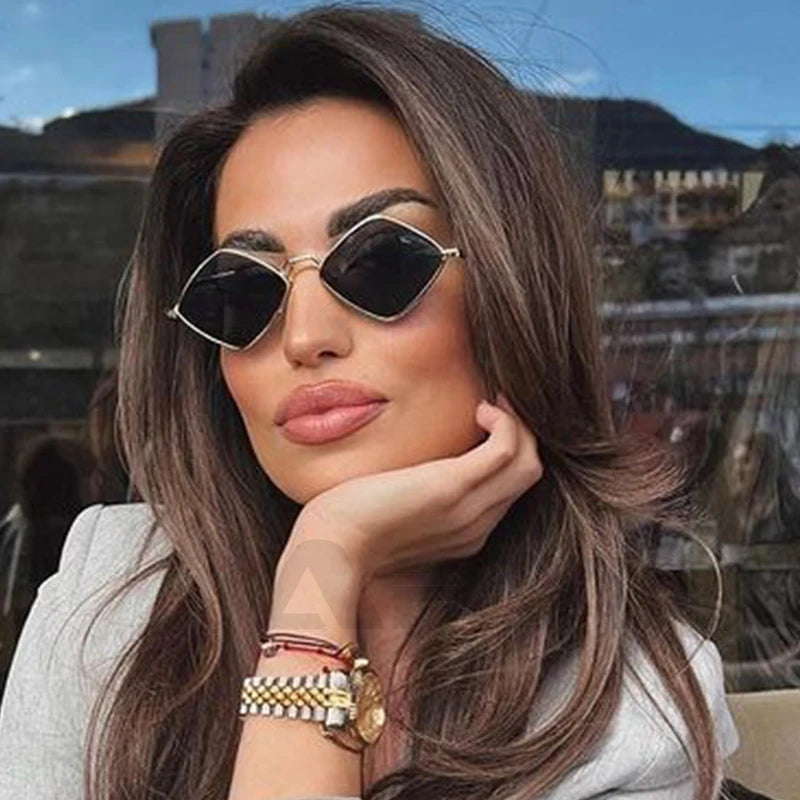 Punk Sunglasses Women Small Design