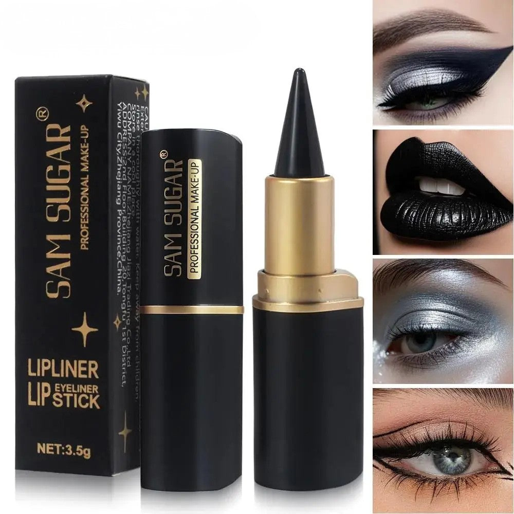 Black Eyeliner Pen Long Lasting 24H Smudge, Waterproof Gel Makeup