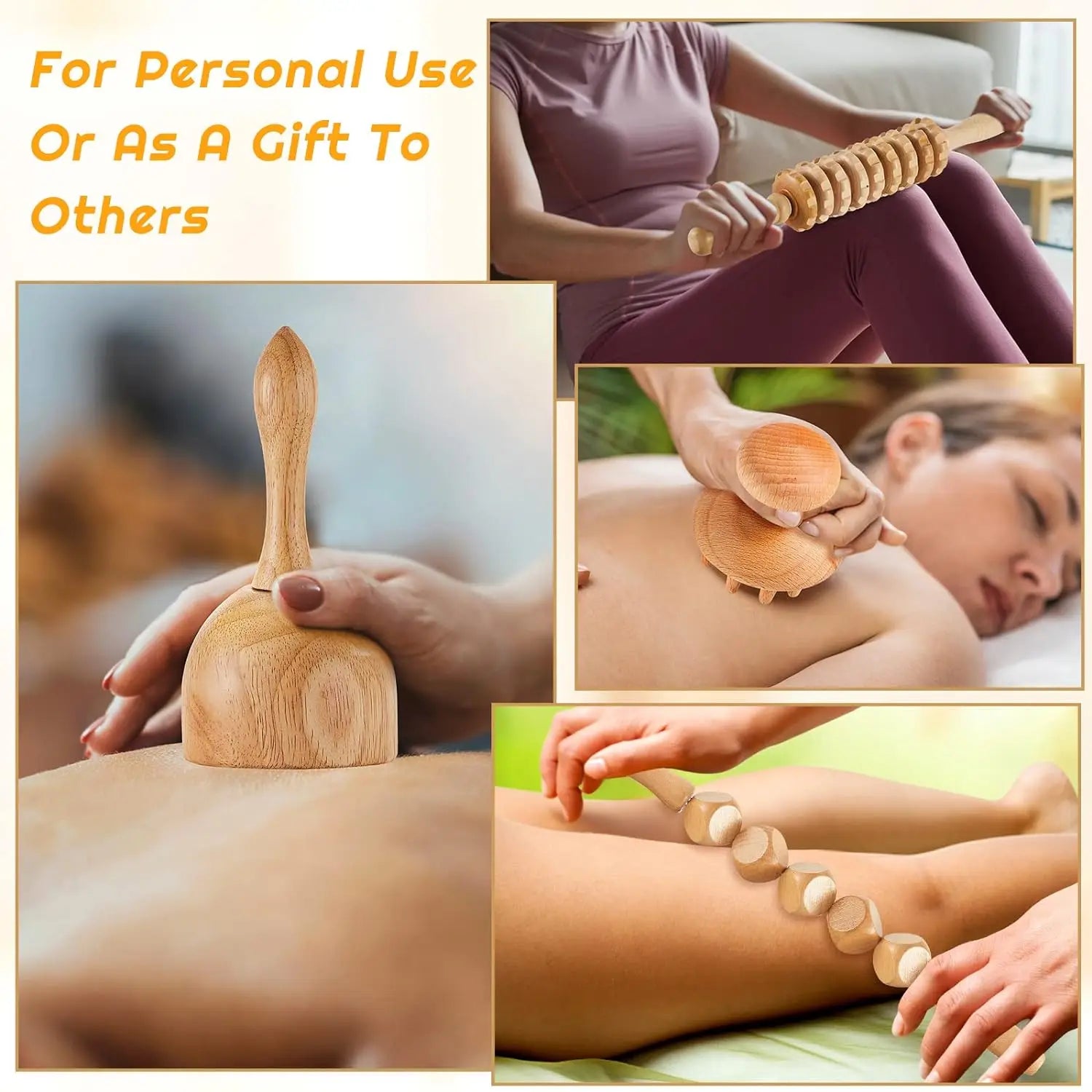 Wood Therapy Massage Tools for Body Shaping.