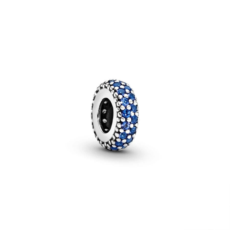 Blue Marine Organism Series Charm Jewelry Fit Original 925 Sterling Silver