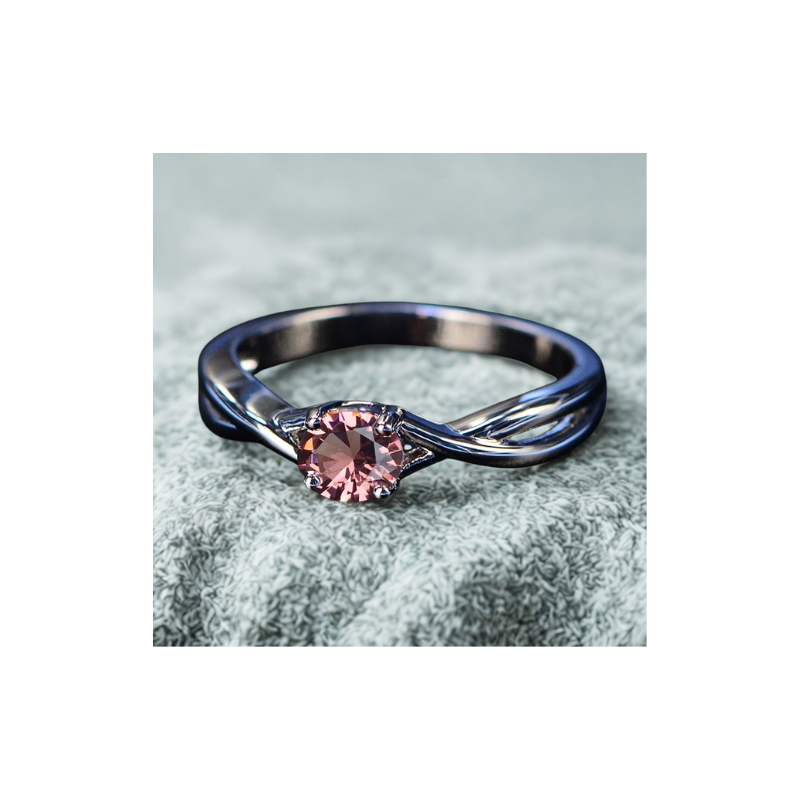 Gemstone Amethyst Sapphire Ring Silver 925 Jewelry For Women