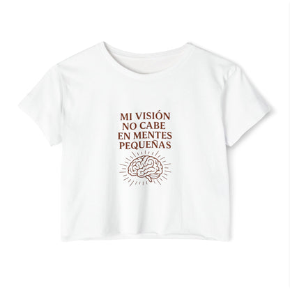 Inspirational Crop Top, Boho Chic Tee, Motivational Women&
