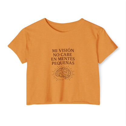 Inspirational Crop Top, Boho Chic Tee, Motivational Women&