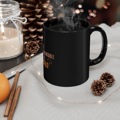 Empowering Black Mug - Inspirational Coffee Cup, Unique Gift for Motivation, Stylish Drinkware, Perfect for Home &amp; Office