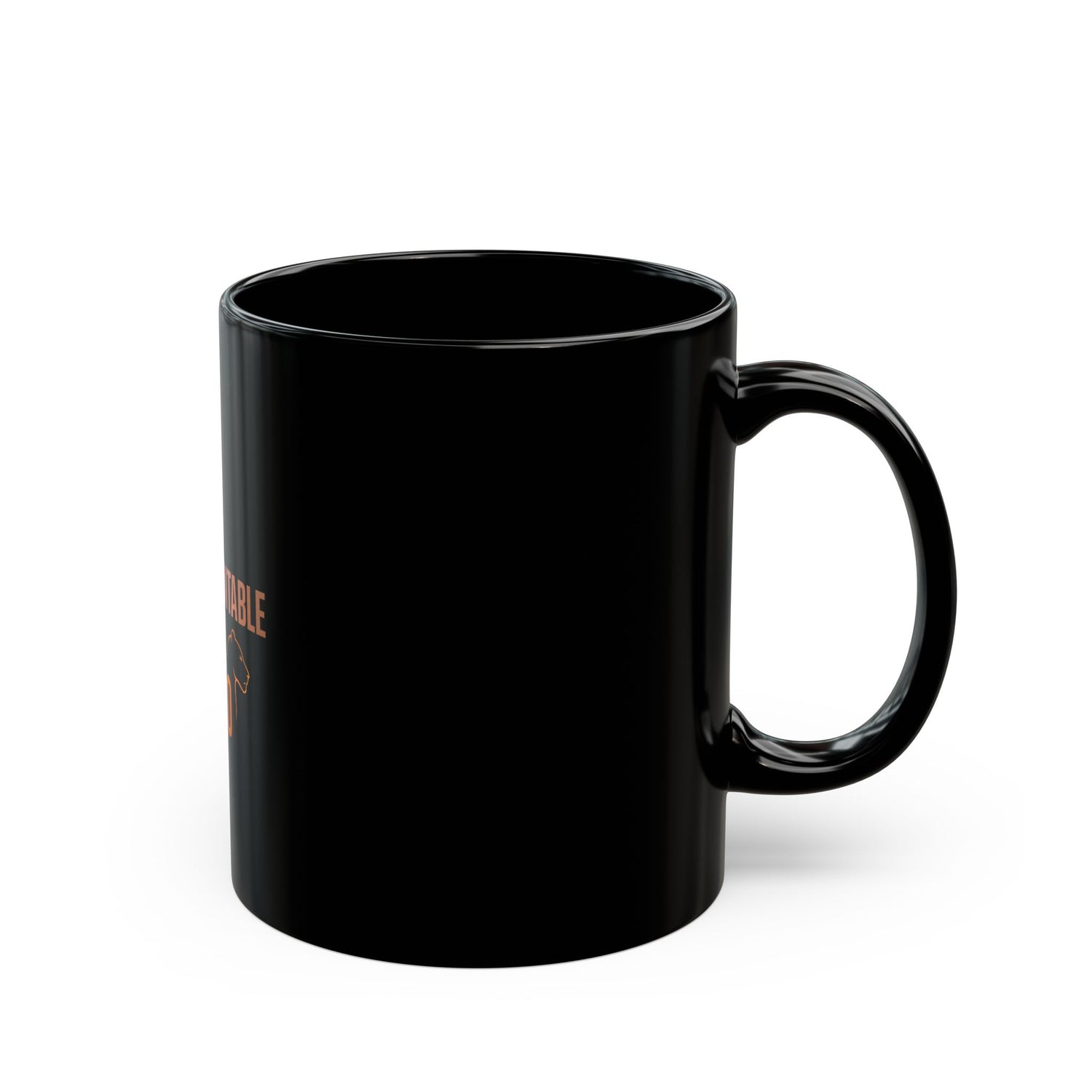 Empowering Black Mug - Inspirational Coffee Cup, Unique Gift for Motivation, Stylish Drinkware, Perfect for Home &amp; Office