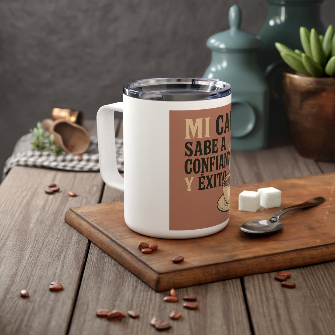Insulated Coffee Mug - &