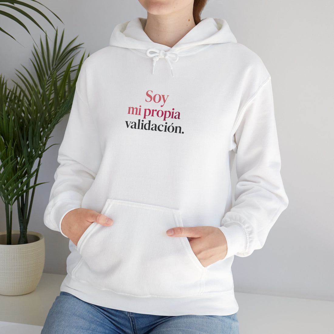Inspirational Unisex Hoodie, Cozy Sweatshirt for Self-Love, Ideal Gift for Any Occasion, Motivational Apparel, Comfortable Layering