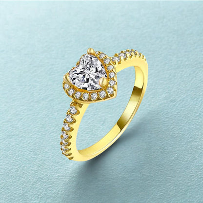 Exquisite Gold 925 Sterling Silver Ring Exquisite Charm