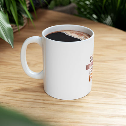 Inspirational Ceramic Mug - 11oz &amp; 15oz, Motivational Coffee Cup, Gift for Dog Lovers, Self-Care Reminder, Unique Home Décor, Perfect [...]