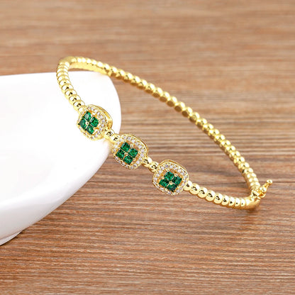 Trend Classic Design Buckle Bracelet Crystal Jewelry