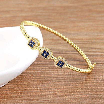 Trend Classic Design Buckle Bracelet Crystal Jewelry