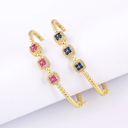 Trend Classic Design Buckle Bracelet Crystal Jewelry
