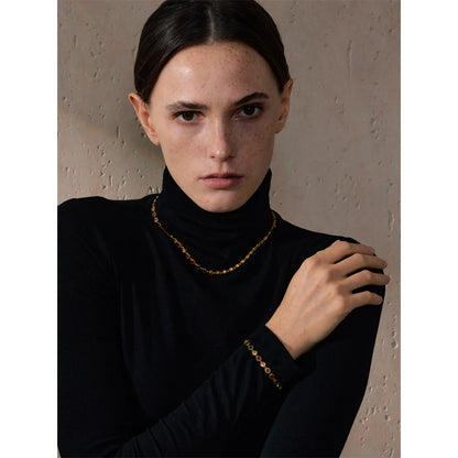 Necklace Bracelet for Women Stainless Steel Waterproof Jewelry