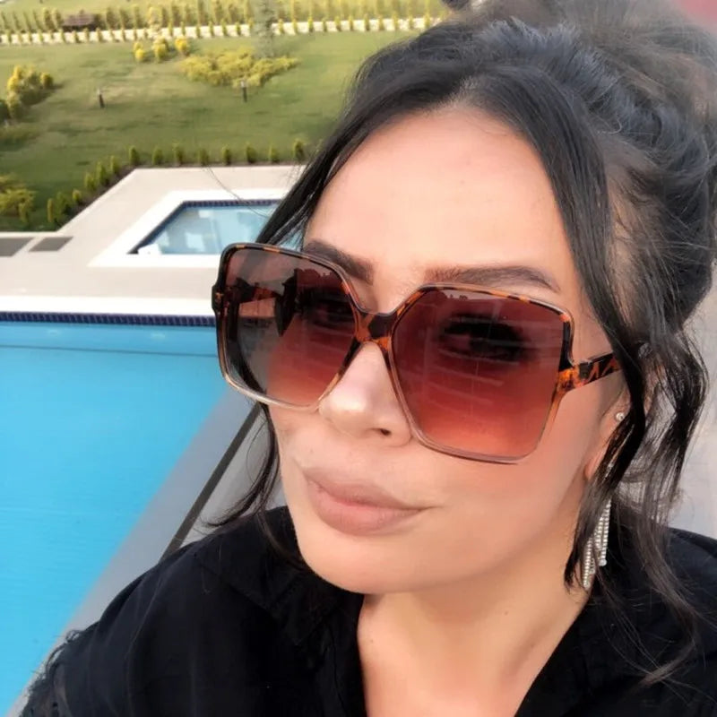 Women Oversized Sunglasses - Brand Designer Eyewear