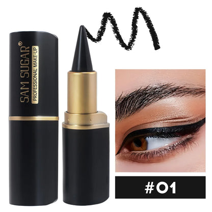 Black Eyeliner Pen Long Lasting 24H Smudge, Waterproof Gel Makeup