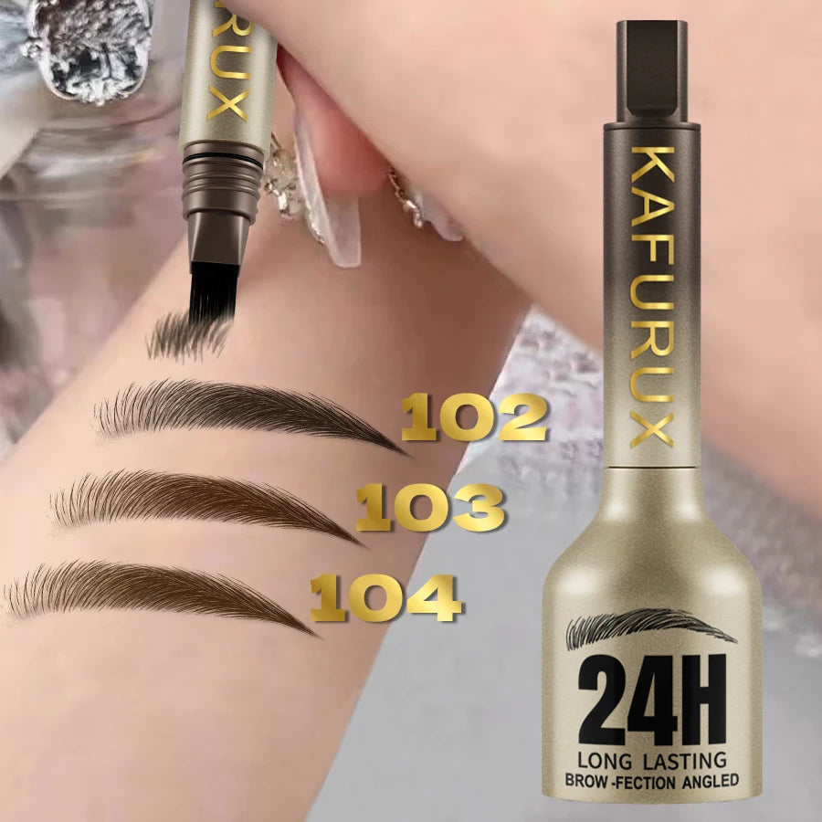 3D Eyebrow Pencil Hairline Anti-Smudge Waterproof Long Lasting.