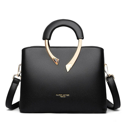 High Quality Leather Casual Tote Luxury Handbags for Women