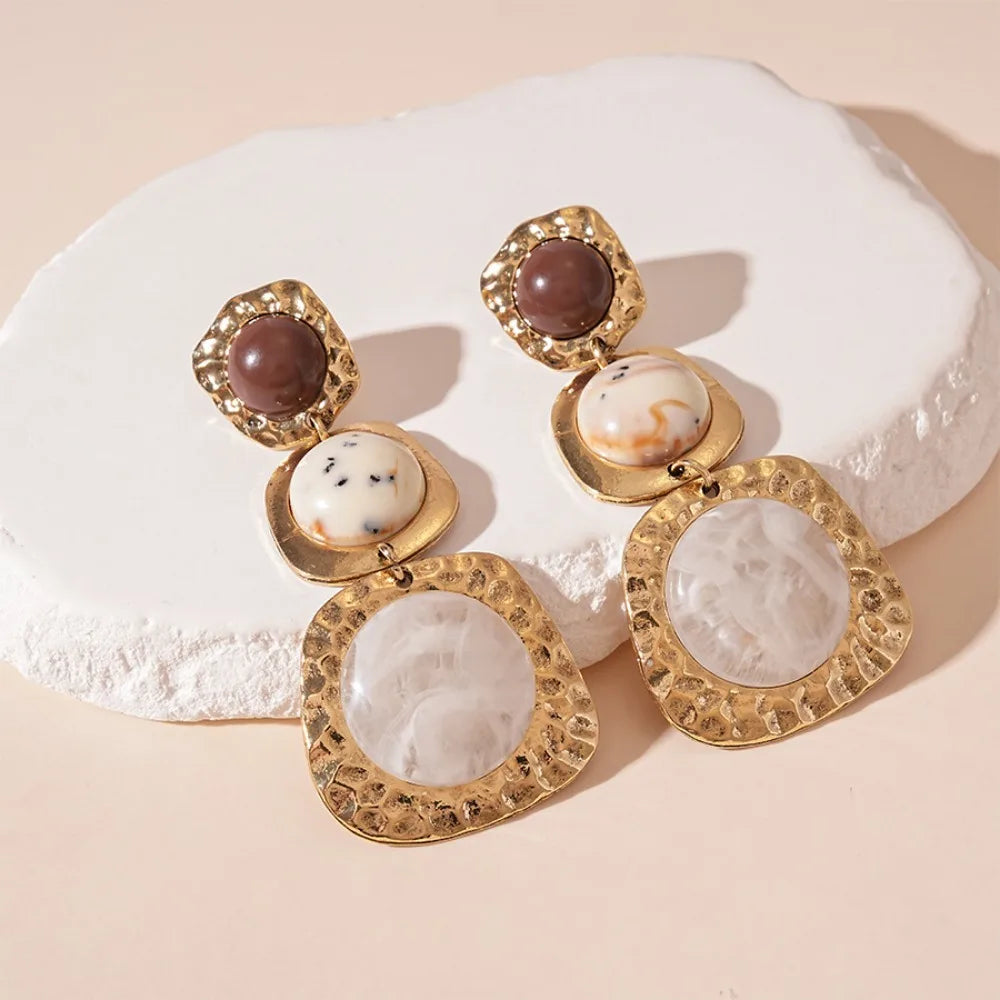 Vintage Retro Necklace Earring Fashion Jewelry