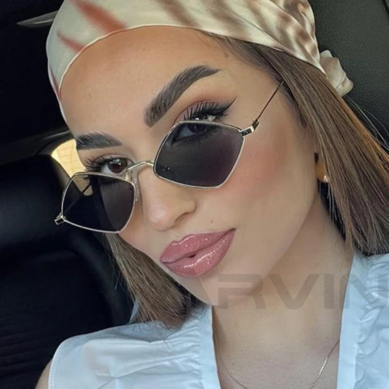 Punk Sunglasses Women Small Design
