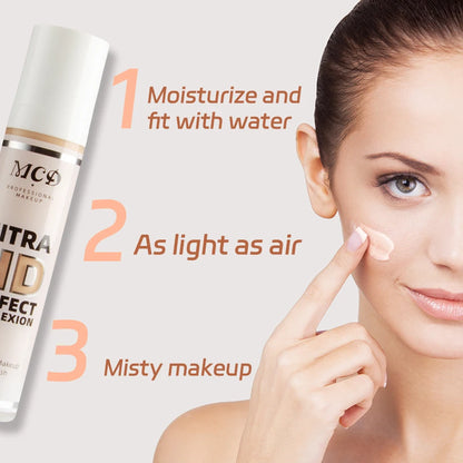 Full Coverage Concealer Liquid Foundation makeup