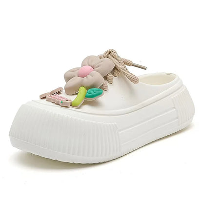 Women Slippers Cute Decoration Platform Sandals