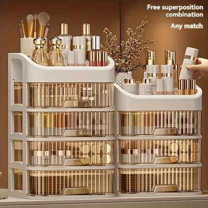 Large Capacity Transparent  Jewelry &amp; Makeup Organizer