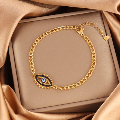 Evil Eyes Chain Bracelet For Women Fashion Jewelry