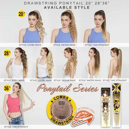 Julianna Synthetic Ponytail Variants