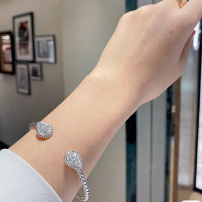 Zircon Water Drop Bracelet for Women&