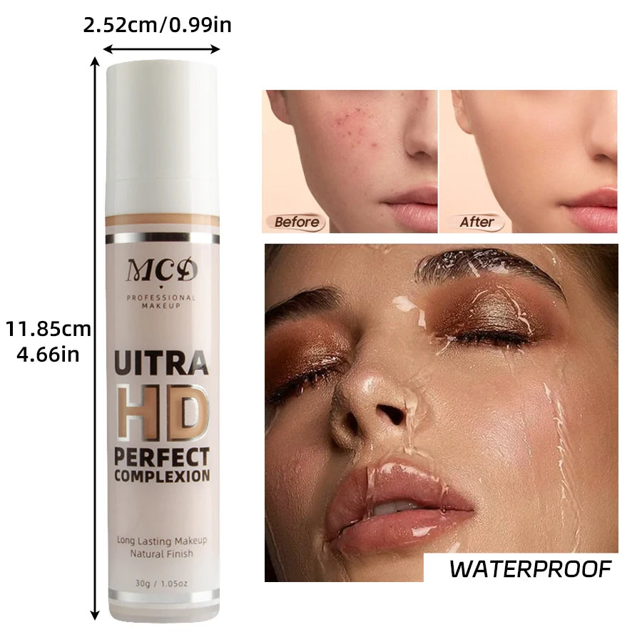 Full Coverage Concealer Liquid Foundation makeup