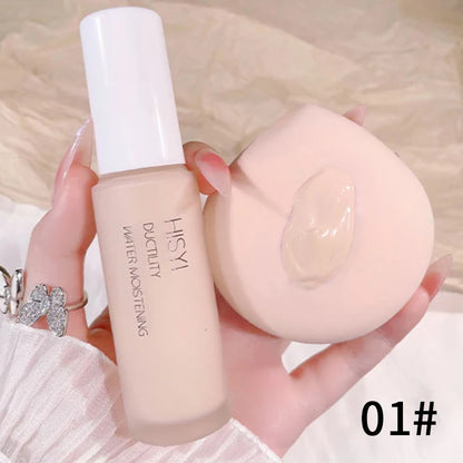 Silky and clear primer, natural cream to brighten and prevent makeup from coming off easily
