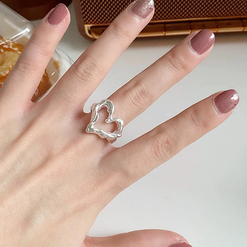 Heart Ring  925 Sterling Silver Rings for Women