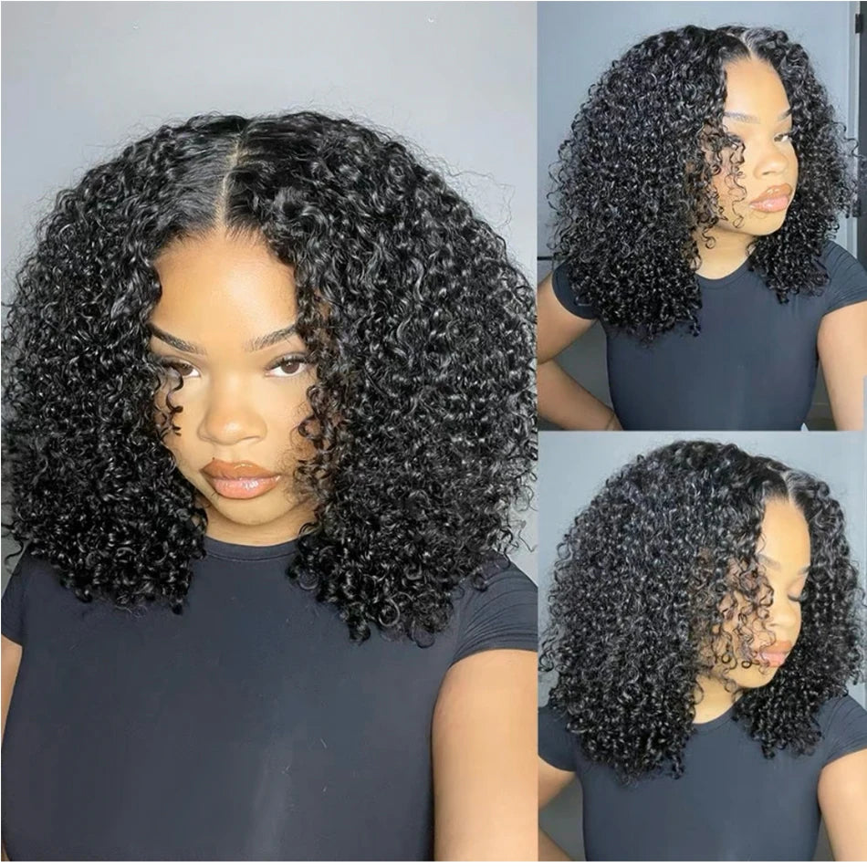 MARIANNA - Glueless Human Hair Wigs Ready to Wear and Go Curly Lace