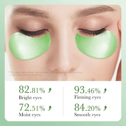 Aloe Vera Collagen Eye Mask Anti Dark Circles Eyes Bags Moisturizing